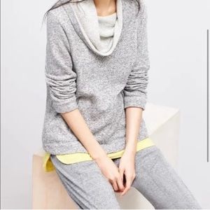 VGUC Eileen Fisher organic cotton cowl sweatshirt